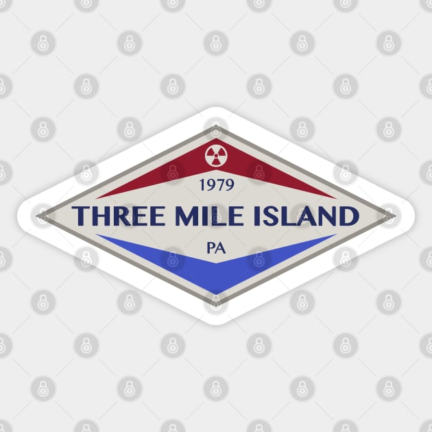 Three Mile Island 1979 Sticker by NeuLivery